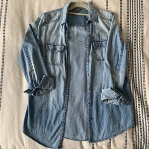 Light Wash Chambray Shirt